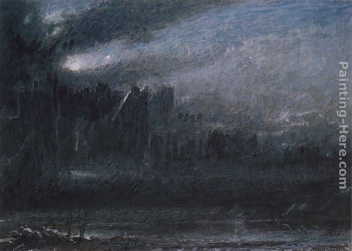 Albert Goodwin Christian and Faithfull in the Grounds of Giant Despair